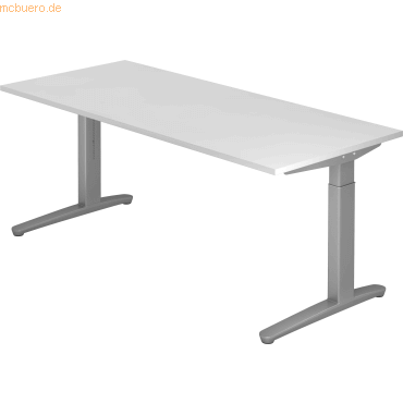 4032062169728 - PRO XTRA XB 19 SS Schreibtisch - Weiß 180 x 80 höhenverstellbar