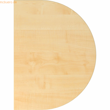 4032062170236 - Anbautisch mit Fuß Konsole doppelt 60x80cm Ahorn Weiß