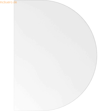 4032062170335 - Ansatztisch TOPAS LINE für elektrisch höhenverstellb Schreibtische T 600 weiß weiß