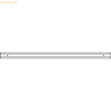 4032062173589 - Orga-Schiene 180cm ohne Halterung silber