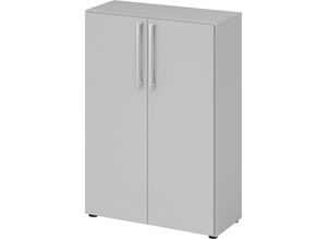 4032062227787 - eurokraft pro NICOLA - Büroschrank 2 Fachböden HxBxT 1144 x 800 x 346 mm lichtgrau