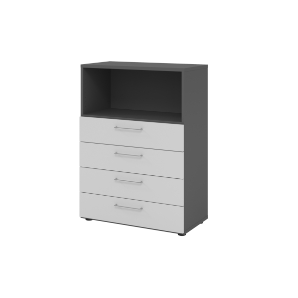 4032062309278 - Regalschrank V9 Advanced V938S4 G 5 BS nein grau graphit 80x110x417cm (BxHxT) 4032062309278 Hammerbacher