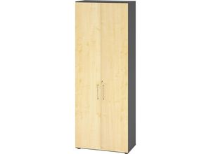 4032062314982 - Flügeltürenschrank V9 Advanced V968T6 G 3 BS abschließbar ahorn graphit 80x2156x417cm (BxHxT) 4032062314982 Hammerbacher