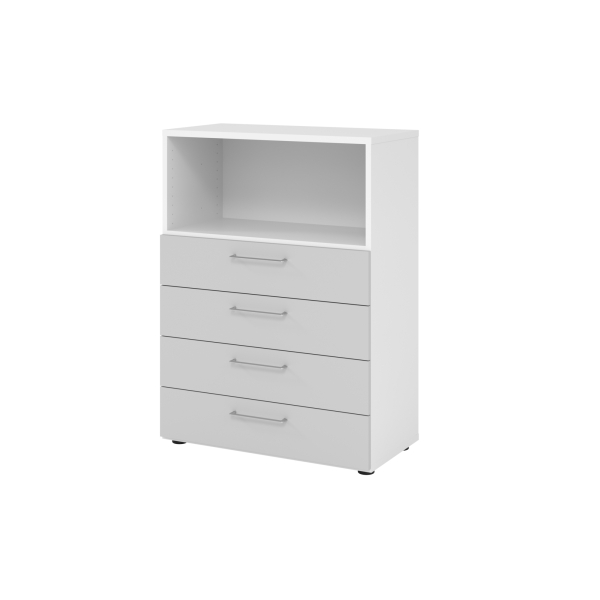 4032062315330 - Regal 3OH 4Schübe ws gr 4032062315330 Hammerbacher
