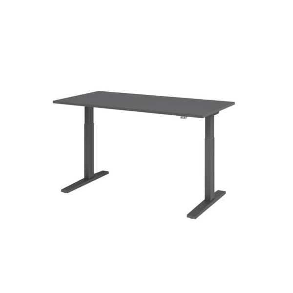 4032062322703 - Schreibtisch VXMKA16 G G elektrisch höhenverstellbar 160x80cm (BxT) rechteckig graphit   graphit 4032062322703 Hammerbacher