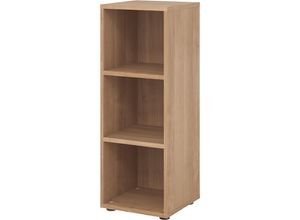 4032062325216 - eurokraft pro Regal HxB 1100 x 400 mm 2 Fachböden Nussbaum