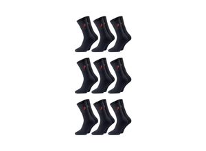 4032071861002 - Chili Lifestyle Sportsocken Baumwolle 9 Paar schwarz Tennis Herren Damen