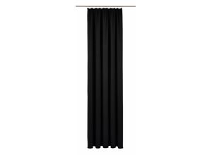 4032107175059 - Verdunkelungsvorhang VHG Leon Gr 2 schwarz B145cm H180cm Polyester Gardinen Energie sparendWärmeschutzblickdichtverschiedene Größen