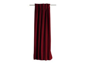 4032107184563 - Vorhang Thermal Black out Gardinen Gr 260 cm Ösen 145 cm rot (granatrot) Ösen Gardine