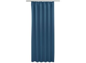 4032107208597 - Vorhang VHG Leon Gr 2 blau B145cm H160cm Polyester Gardinen Verdunkler Energie sparend Wärmeschutz Kälte abweisend