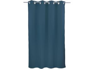 4032107221749 - Verdunkelungsvorhang VHG Leon1 Gr 2 blau B145cm H160cm Polyester Gardinen