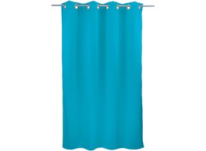 4032107223194 - Verdunkelungsvorhang VHG Leon1 Gr 3 blau (türkis) B145cm H180cm Polyester Gardinen