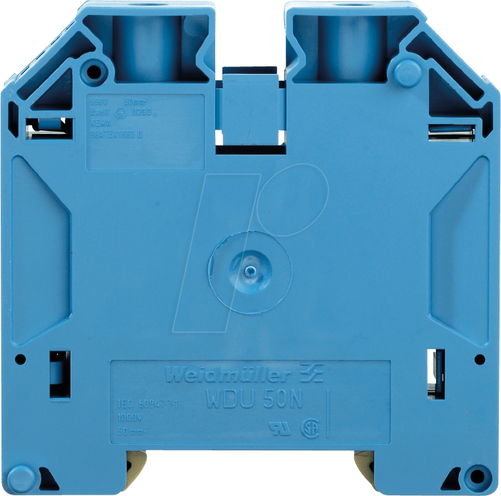 4032248317806 - WDU 50N BL - Durchgangsklemme Klippon® Connect W-Serie blau