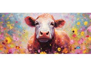 4032295092954 - Leinwandbild BÖNNINGHOFF braun (farbe bild(er) braun wei) B200cm H90cm T45cm Canvas MDF Bilder