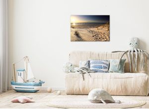 4032295093227 - Leinwandbild BÖNNINGHOFF beige (farbe bild(er) beige bla) B90cm H60cm T18cm Canvas MDF Bilder