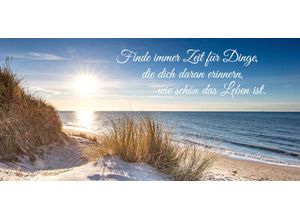 4032295093838 - Leinwandbild BÖNNINGHOFF blau (farbe bild(er) blau beig) B70cm H33cm T18cm Canvas MDF Bilder