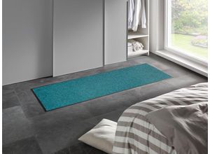 4032445080213 - wash+dry Fussmatte TCPeacook Green 180 x 60 cm waschbare Schmutzfangmatte wash+dry Trend-Colour