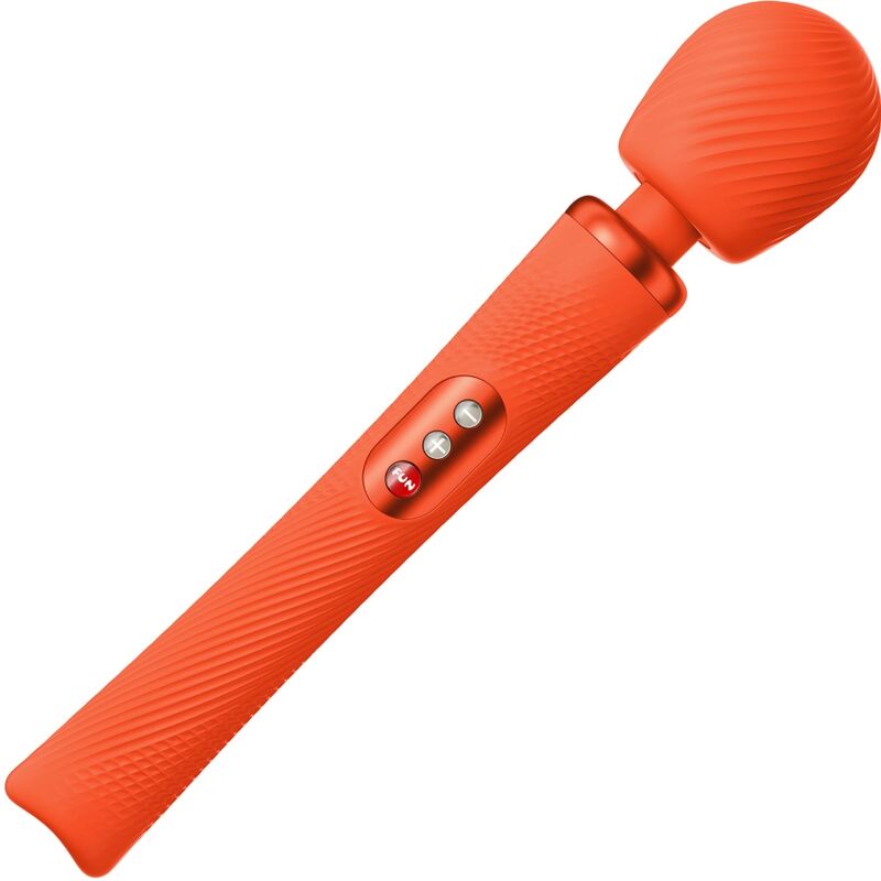 4032498100005 - FUN FACTORY - VIM SILIKON WIEDERAUFLADBARER VIBRIERENDER GEWICHTETER RUMBLE WAND MITTERNACHTSBLAU