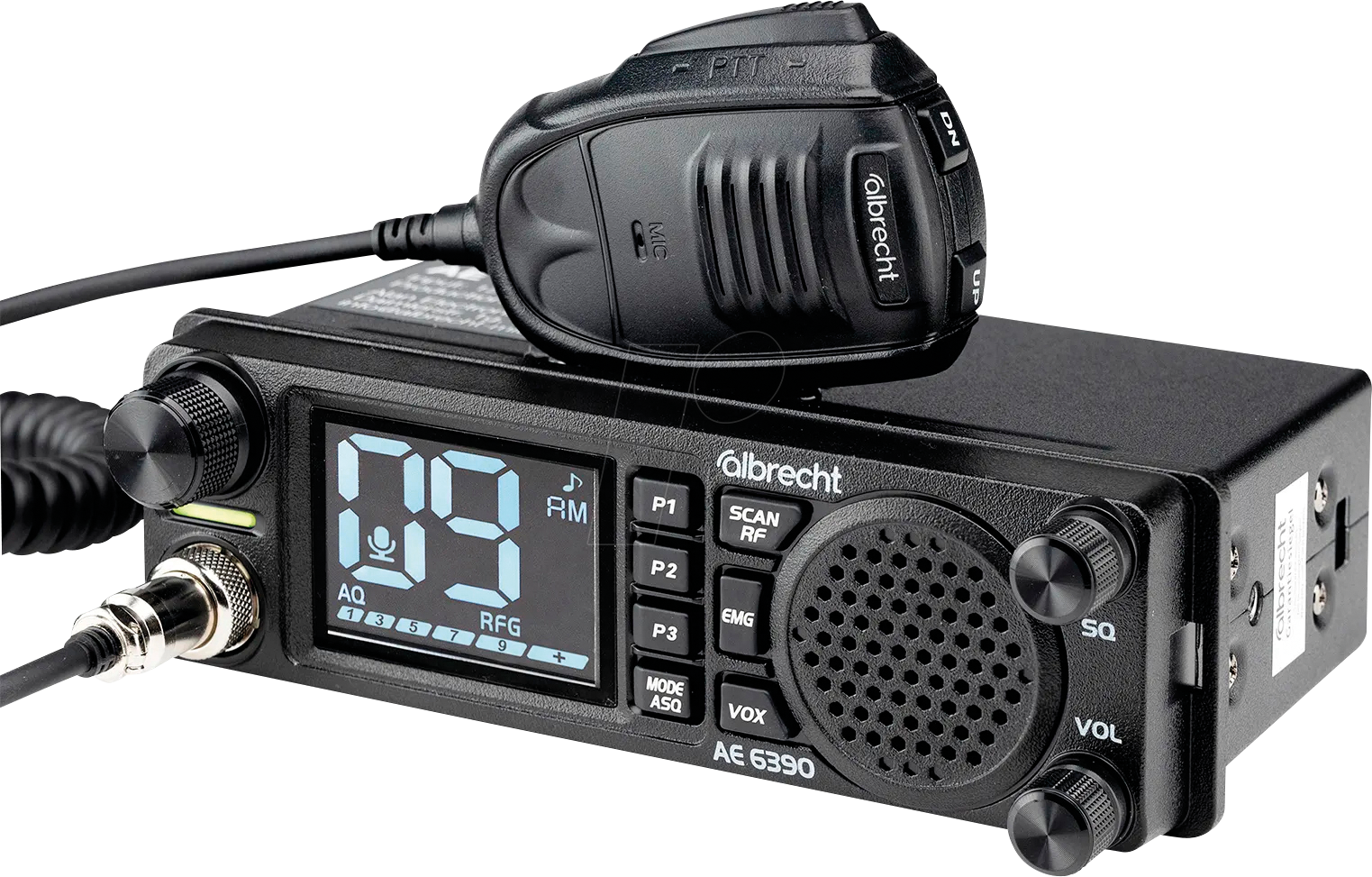 4032661126399 - ALBRECHT AE6390 - CB-Funkgerät 12 24 Volt VOX 4 Watt AM FM