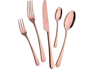 4032955192666 - Besteck-Set MULEX Astroia Essbesteck-Sets Gr 30 tlg braun (kupferfarben) Besteckgarnituren Edelstahl 180 poliert 4032955192666 - Besteck-Set MULEX Astroia Essbesteck-Sets Gr 30 tlg braun (kupferfarben) Besteckgarnituren Edelstahl 180 poliert