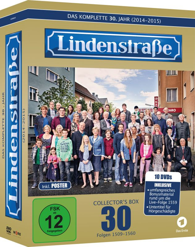 4032989604364 - Herwig Fischer - GEBRAUCHT Die Lindenstraße - Das komplette 30 Jahr Folgen 1509-1560 (Collectors Box Limited Edition10 Discs) - Preis vom 17112023 061014 h