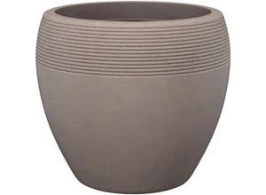 4033083565278 - Pflanzgefäß Lineo Serie 282 taupe-granit Ø 30 cm