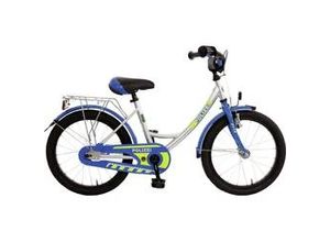 4033365404349 - Kinderfahrrad Polizei Tiefeinsteiger 18 Zoll blau