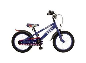 4033365991634 - Kinderfahrrad Navy 16 Zoll marineblau matt mit Rücktritt