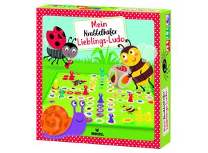 4033477161345 - Gesellschaftsspiel MEIN KRABBELKÄFER LIEBLINGS-LUDO in bunt