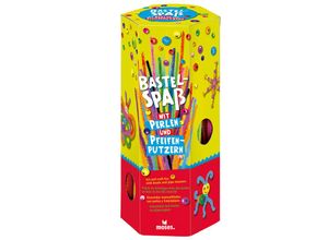 4033477375063 - Bastelset mit Perlen und Pfeifenputzern