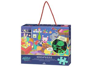 4033477381781 - Bodenpuzzle KLEINE KUSCHELHELDEN - GUTE NACHT 35-t