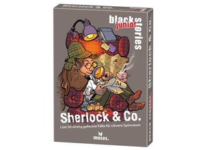 4033477900869 - Rätselkarten BLACK STORIES JUNIOR - SHERLOCK & CO