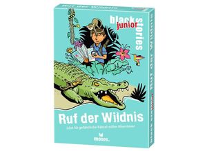 4033477900913 - Rätselkarten BLACK STORIES JUNIOR - RUF DER WILDNIS