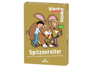 4033477900982 - Rätselkarten BLACK STORIES JUNIOR - SPITZENREITER