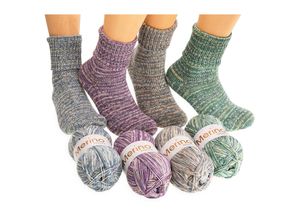 4033493344586 - Sockenwolle Meilenweit 100 Merino Extrafine Stella