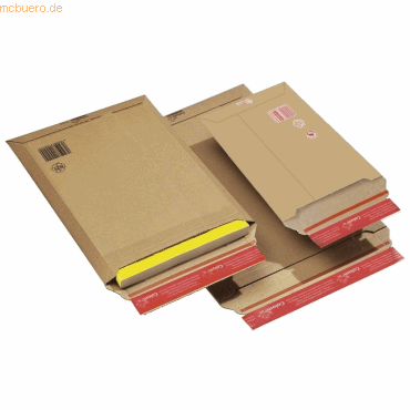 4033657100607 - Versandtasche ® Rigid Plus 250 x 360 x -50 mm (b x h x t) ohne Fenster mit Selbstklebung Kraftliner Wellpappe braun - Colompac 4033657100607 - Versandtasche ® Rigid Plus 250 x 360 x -50 mm (b x h x t) ohne Fenster mit Selbstklebung Kraftliner Wellpappe braun - Colompac