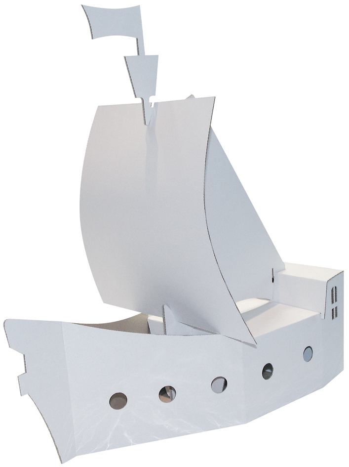 4033657952268 - Piratenschiff JOYPAC aus Wellpappe 4033657952268 - Piratenschiff JOYPAC aus Wellpappe