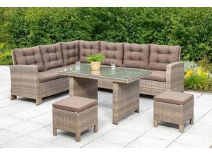 4033662901824 - MERXX Gartenlounge-Set Salerno Schenkel beidseitig montierbar