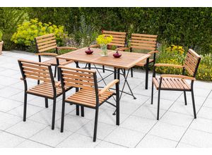 4033662985190 - Schlossgarten Set 7tlg Tisch 160x90 cm