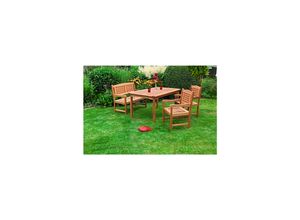 4033662990590 - Lima Set 4tlg 2er Bank Tisch 150x90 cm 4033662990590 - Lima Set 4tlg 2er Bank Tisch 150x90 cm