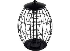 4033766256097 - Meisenknödel-Halter mit Gitter Ø 245 x 37 cm schwarz