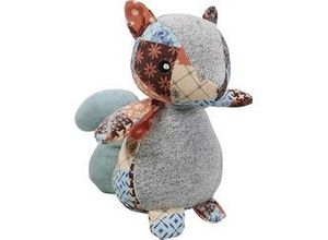 4033766639272 - Plüsch Eichhörnchen Patchwork 20 cm