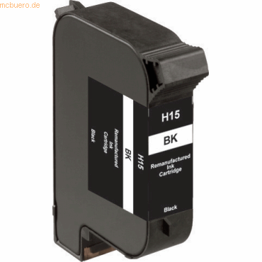 4033776101400 - FREECOLOR - black - compatible - ink cartridge (alternative for HP C6615DE) - Tintenpatrone Schwarz