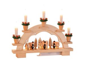 4034127548103 - HI - Weihnachtlicher Ornamentbogen mit Licht n a