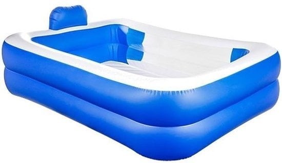 4034127625934 - - Aufblasbarer Pool mit Kissen - 200x150x50cm