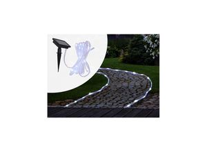 4034127702888 - Profigarden LED-Solar-Lichterschlauch in Weiß - (L)700 cm