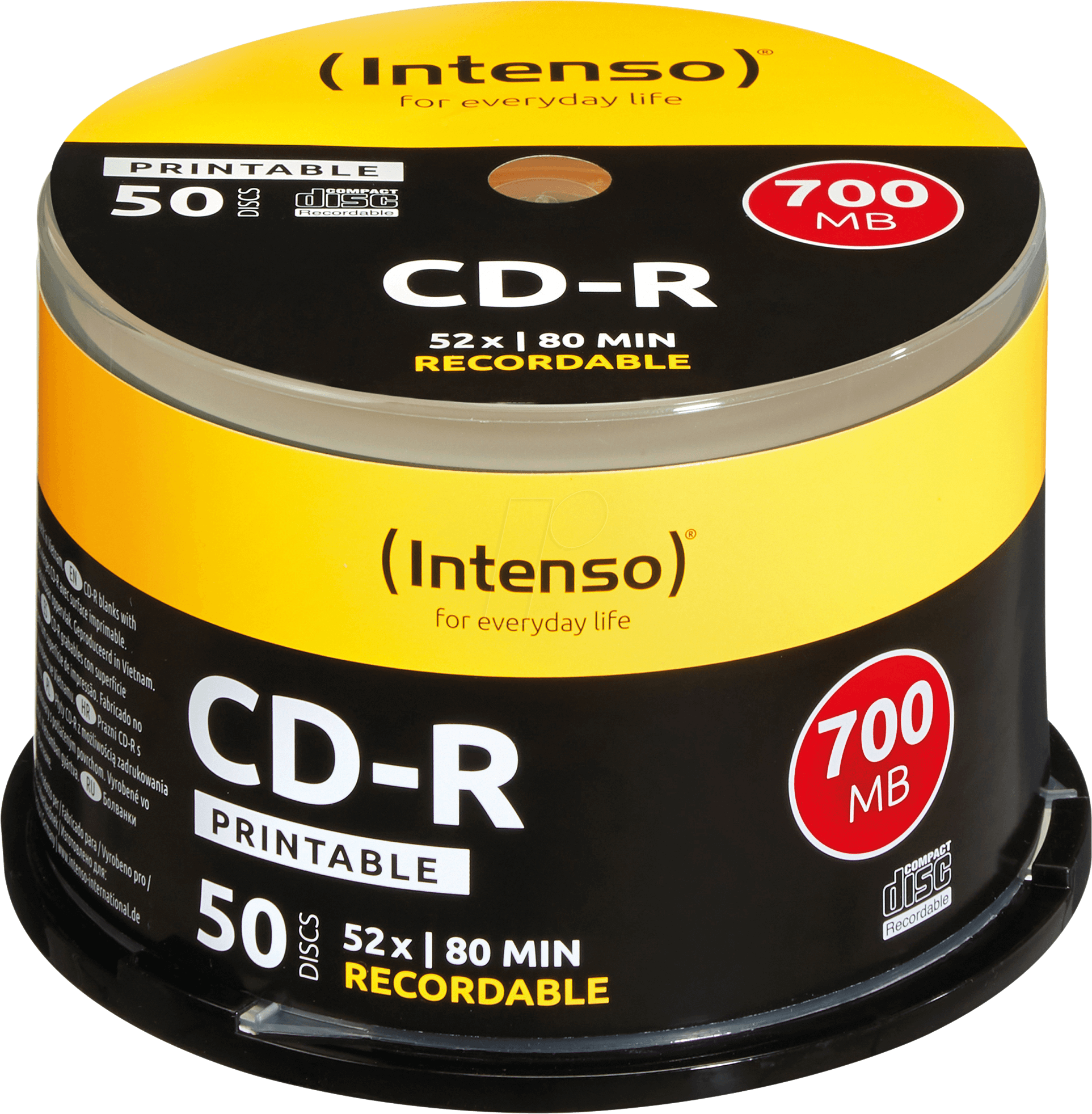 4034303004249 - CD 8050 INT-P - CD-R 700MB 80min 50-er printable