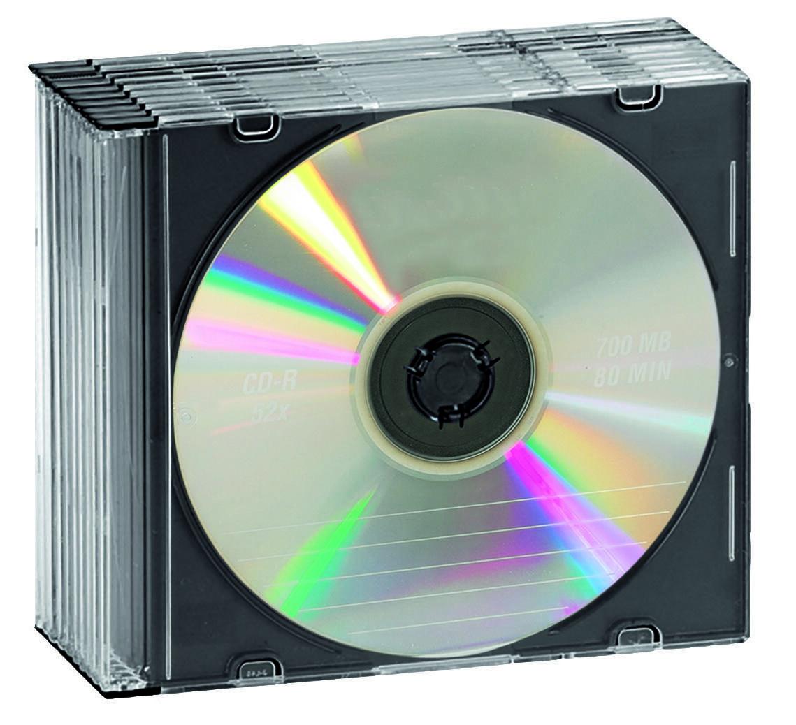 4034303006052 - CD- DVD-Hüllen Slim Cases 4034303006052 9001602 10 Stück