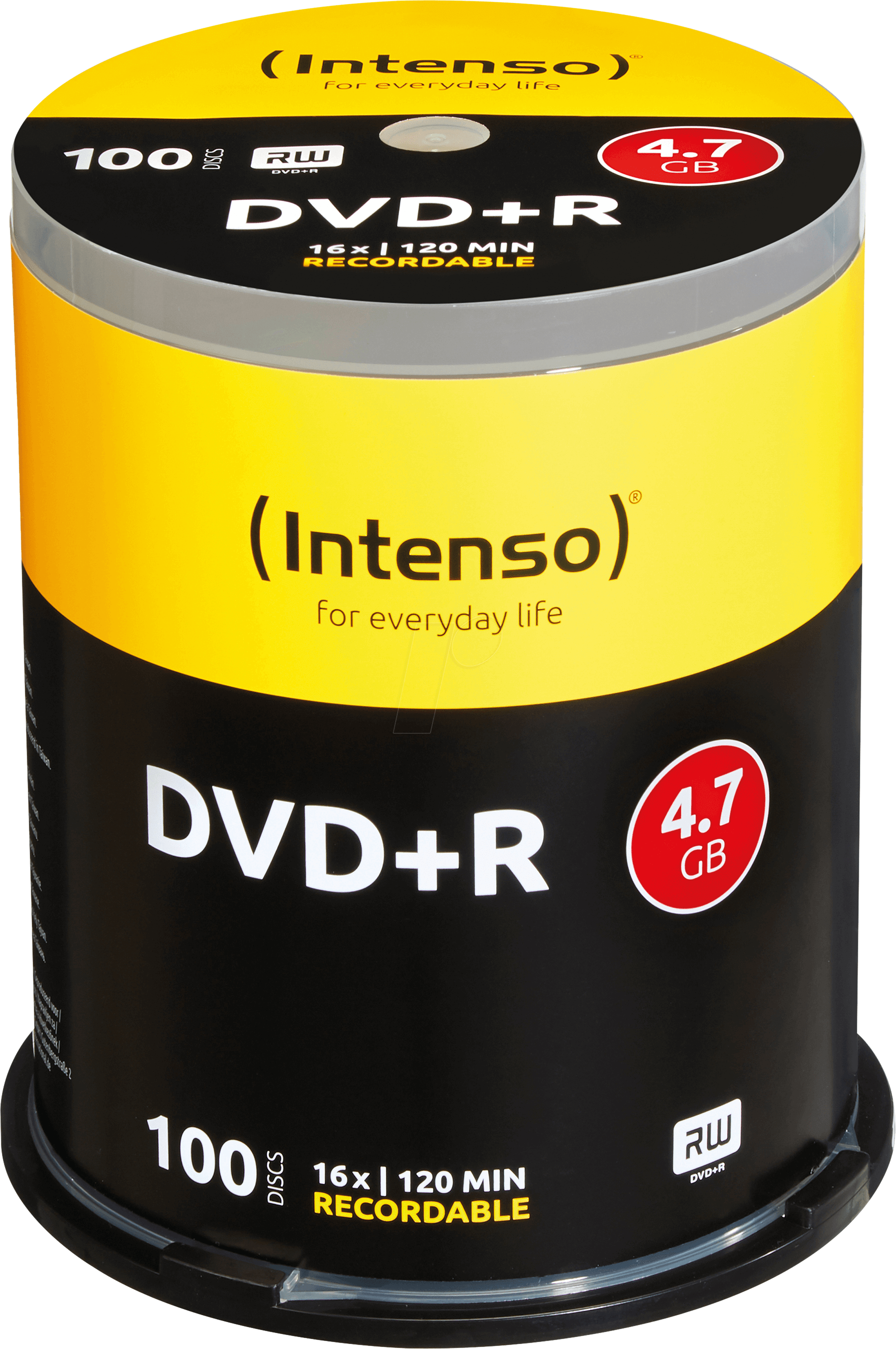 4034303007059 - DVD+R Spindel Intenso 47GB Spindel mit 100 Stück