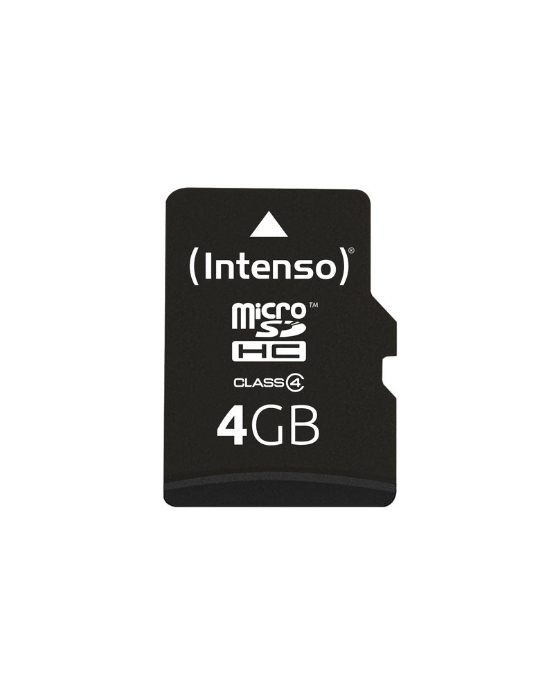 4034303009398 - Speicherkarte 3403450 Micro-SDHC mit SD-Adapter Class 4 bis 20 MB s 4 GB 4034303009398 INTENSO